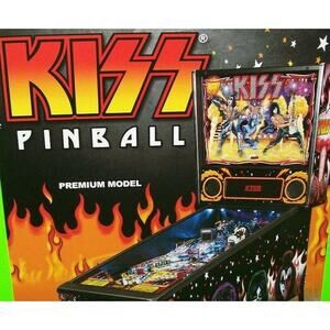 Kiss Premium Pinball FLYER Unused 2015 Original Glam Rock Ace Frehley